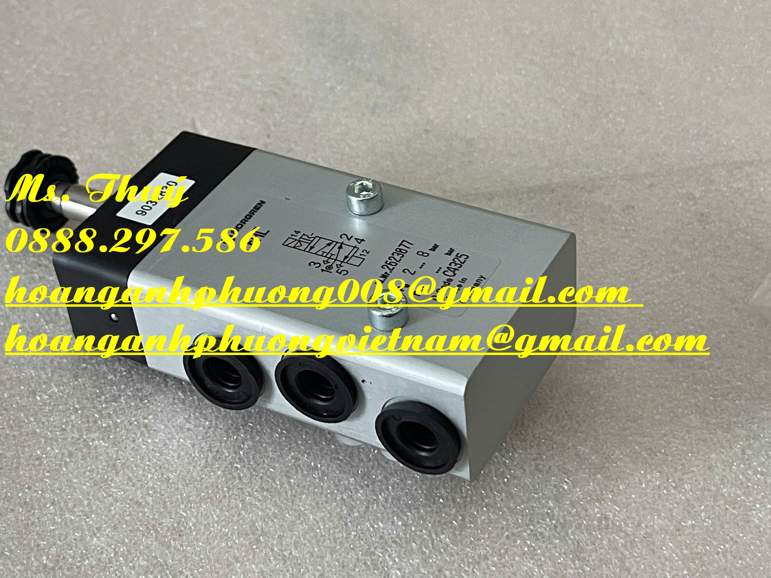 New Solenoid Vavle 2623077 Norgen - BH chính hãng
